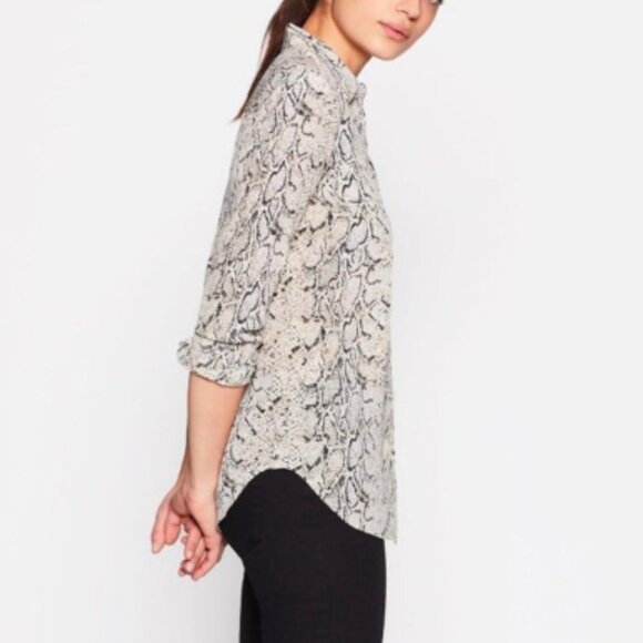 Equipment Slim Signature Silk Shirt Snake Print - 80% off MRSP!! - Picture 2 of 3